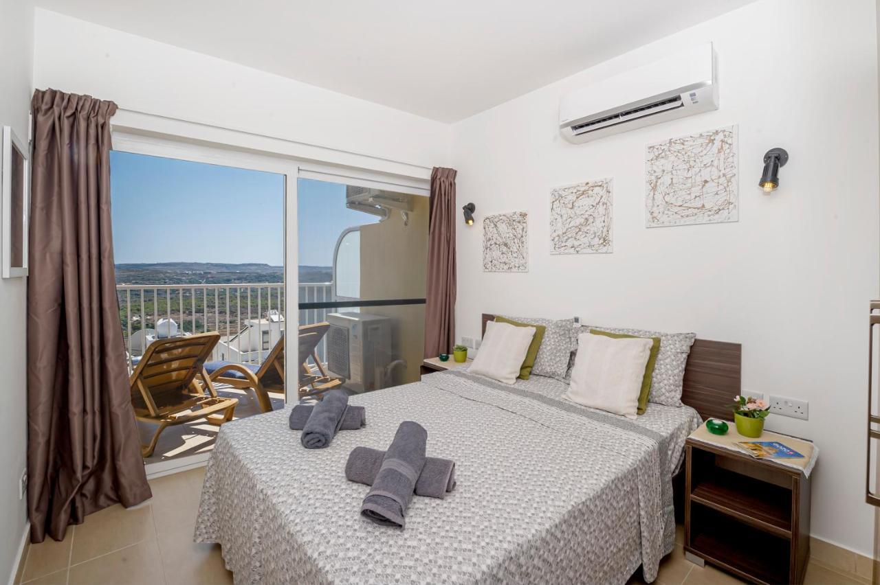 Summer Breeze Apartment With Terrace With Panoramic Views - By Getawaysmalta 멜리에하 외부 사진
