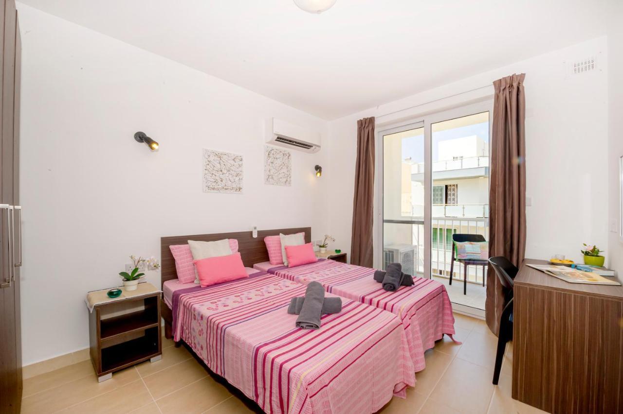 Summer Breeze Apartment With Terrace With Panoramic Views - By Getawaysmalta 멜리에하 외부 사진